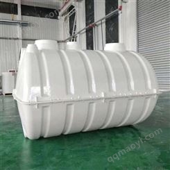 玻璃钢三格化粪池 1.5立方农村家用旱厕改造 城市污水处理沉淀池 润隆批发