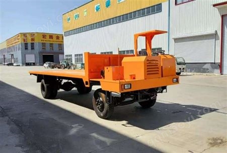 鑫惠 四驱农用平板车 8吨工地拉钢筋运输车 拉电线杆自卸车