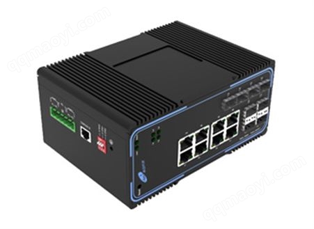 工业级网管千兆环网光端机 - AEO-8S3808-M