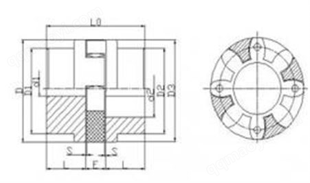 星形弹性联轴器