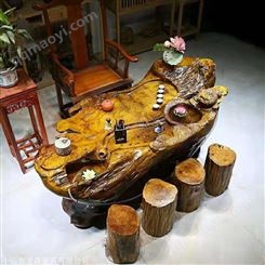 三門峽 金絲楠材質好嗎 根雕小茶桌價格 支持訂做