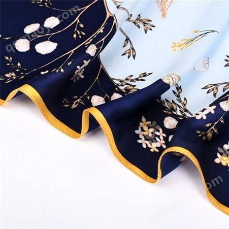 真絲絲巾 定做真絲小方巾 量大從優 和林服飾