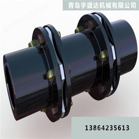 QD-100S聯軸器的材質有：45號鋼、40CrMo、不銹鋼、鑄鋼、鑄鐵、鋁合金等黑色圓形