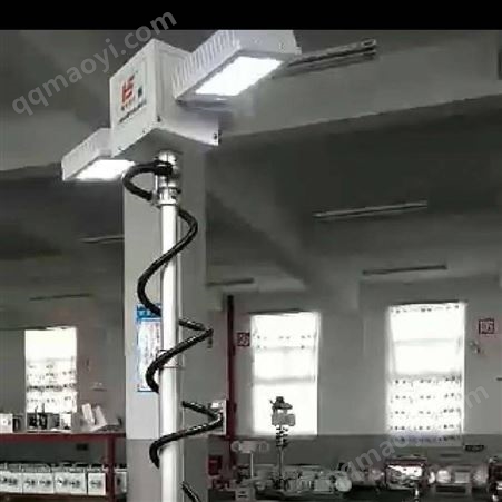 12大功率升降照明设备24伏电压黑盾照明