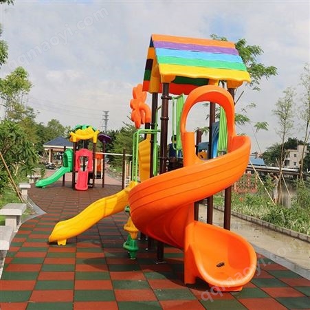 DD-07户外橡胶地垫 游乐场拼接EPDM塑胶 健身房运动乐园公园减震地板