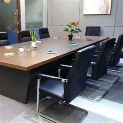 大型會議桌長桌 辦公桌培訓桌椅組合 洽談條桌